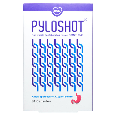 کپسول پروبیوتیک پایلوشات (Pyloshot) بنیان سلامت کسری بسته 30 عددی