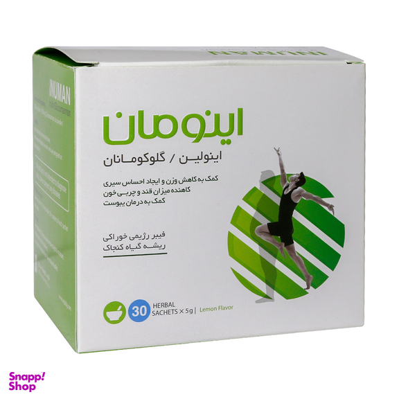 ساشه کاهش وزن اینومان سپیداج بسته 30 عددی
