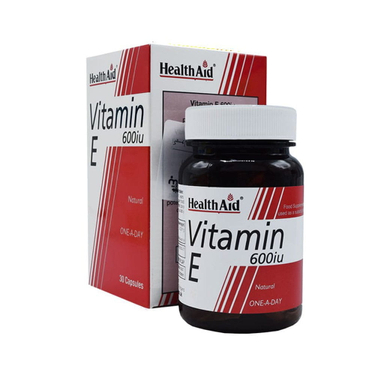 کپسول ویتامین ای 600 واحد (Vitamin E 600 IU) هلث اید بسته 30 عددی