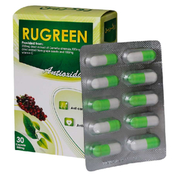 کپسول کاهش وزن روگرین (Rugreen) قایم دارو بسته 30 عددی