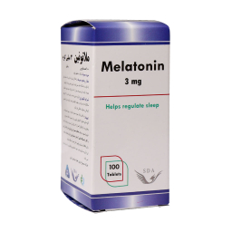 قرص تنظیم خواب ملاتونین 3 میلی گرم (Melatonin 3 mg) سیمرغ دارو عطار بسته 100 عددی