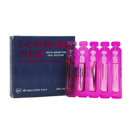 ویال خوراکی ال کارنیتین پلاس (L Carnitine Plus) بنیان سلامت کسری بسته 10 عددی