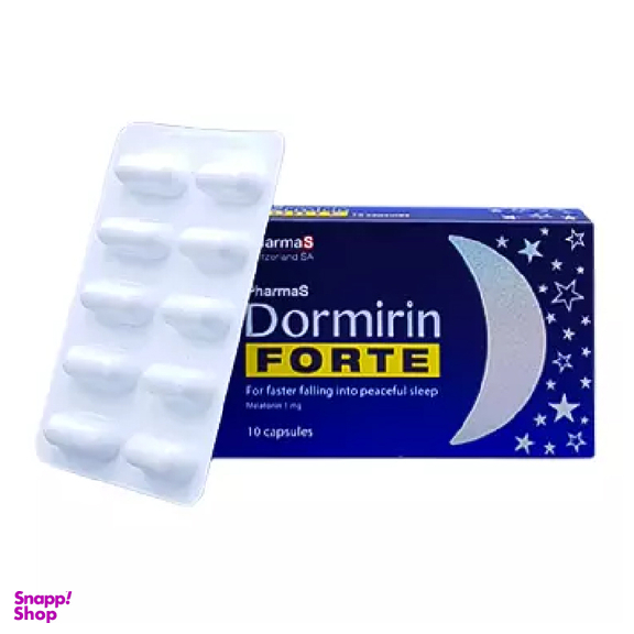 کپسول تنظیم خواب دورمیرین فورت (Dormirin Forte) آدریان بسته 10 عددی