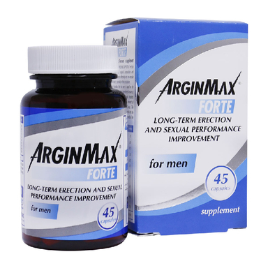 کپسول آرژین مکس فورته برای آقایان (Arginmax Forte For Men) ورسک بسته 45 عددی
