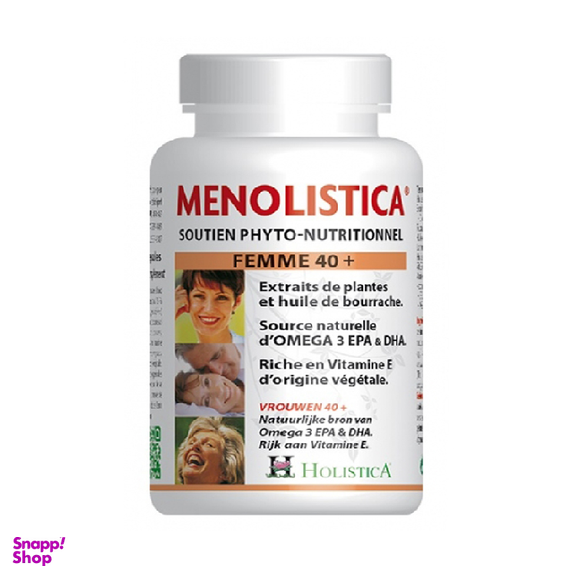 سافت ژل منولیستیکا (Menolistica) هولیستیکا تعداد 60 عدد