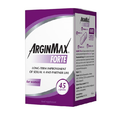 کپسول مخصوص خانم ها آرژین مکس فورته (Arginmax Forte) ورسک تعداد 45 عدد