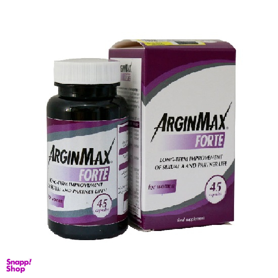 کپسول مخصوص خانم ها آرژین مکس فورته (Arginmax Forte) ورسک تعداد 45 عدد