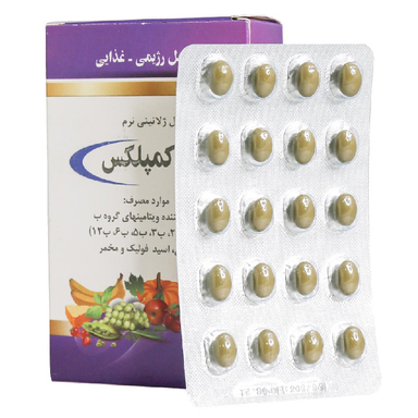 کپسول ب کمپلکس دانا بسته 60 عددی