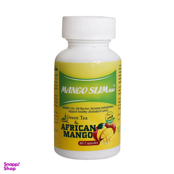 کپسول کاهش وزن مانگو اسلیم بی دی ای (Mango Slim BDA) بهتا دارو بسته 60 عددی