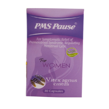 کپسول پی ام اس پوز (PMS Pause) بهتا دارو تعداد 30 عدد
