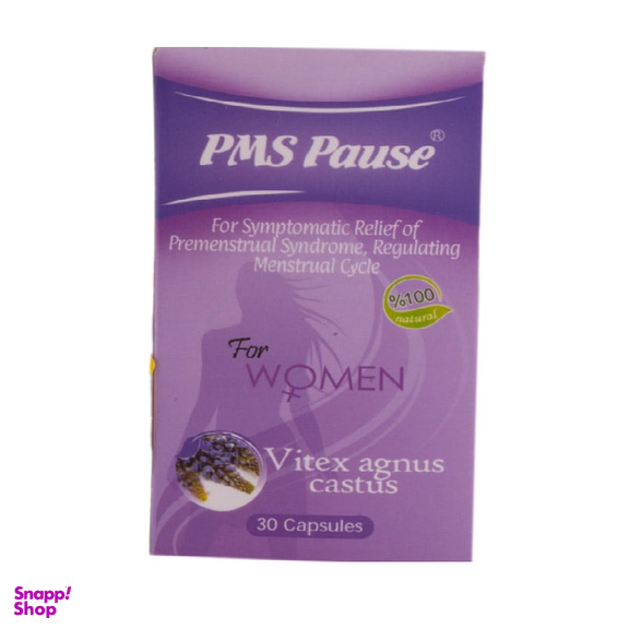 کپسول پی ام اس پوز (PMS Pause) بهتا دارو تعداد 30 عدد