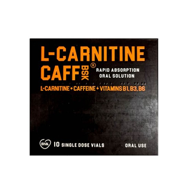 ویال خوراکی ال کارنیتین کاف (L Carnitine Caff) بنیان سلامت کسری بسته 10 عددی