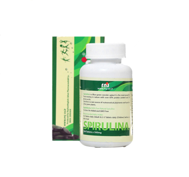قرص اسپیرولینا آر ان جی (Spirulina RNJ) ریحان نقش جهان