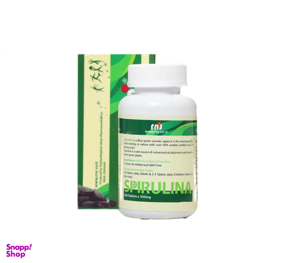 قرص اسپیرولینا آر ان جی (Spirulina RNJ) ریحان نقش جهان