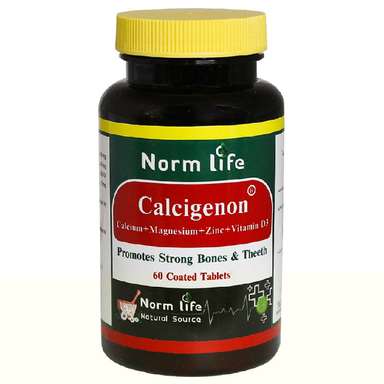 قرص کلسیم کلسی ژنون (Calcigenon) نورم لایف بسته 60 عددی