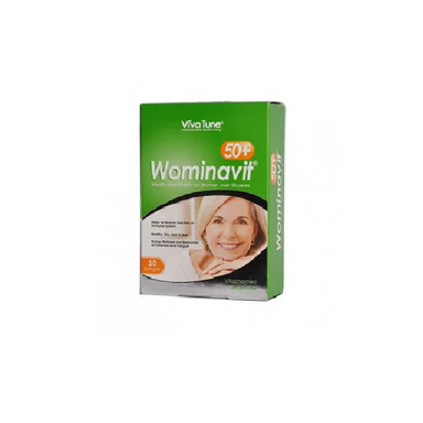 سافت ژل ومیناویت (Wominavit) ویوا تیون مناسب بالای 50 سال تعداد 30 عدد