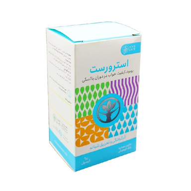 کپسول استرورست (Estrorest) شرکت دارویی ادیب اکسیر تعداد 60 عدد