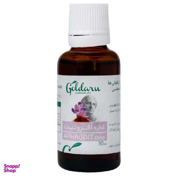 قطره تقویت آقایان آفرودیت گل دارو حجم 30 میلی لیتر
