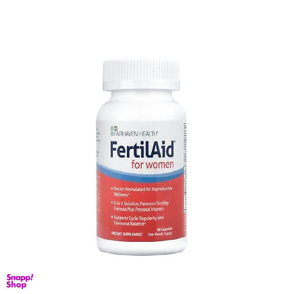کپسول مخصوص خانم ها فرتیل سی ام (FertileCM) فیرهون هلث تعداد 90 عدد