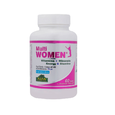 قرص مولتی وومن (Multi Women) آلفا ویتامین تعداد 60 عدد