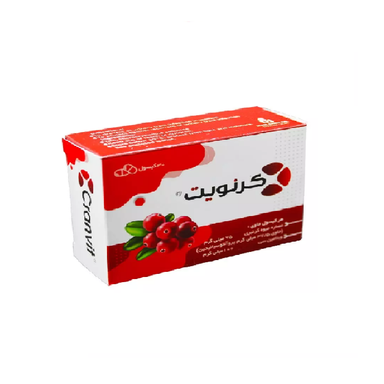کپسول کرنویت (Cranvit) ایران دارو تعداد 30 عدد