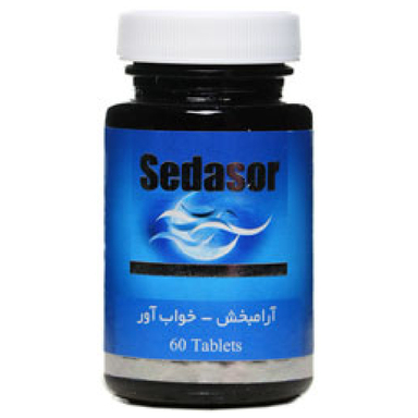 قرص تنظیم خواب سداسر (Sedasor) سینافراور بسته 60 عددی