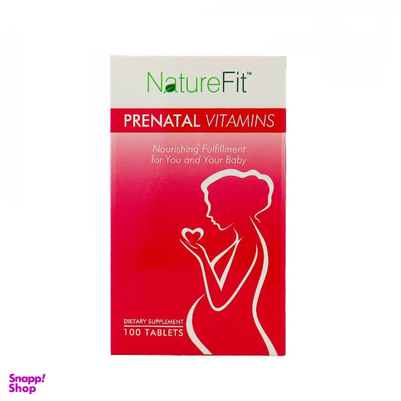 قرص ویتامینز پریناتال (Prenatal Vitamins) نیچرفیت تعداد 100 عدد