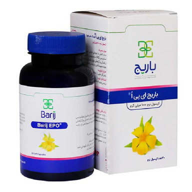 سافت ژل روغن گل مغربی ای پی او شرکت باریج اسانس تعداد 30 عدد