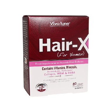 قرص هیر ایکس (Hair X) ویوا تیون تعداد 60 عدد