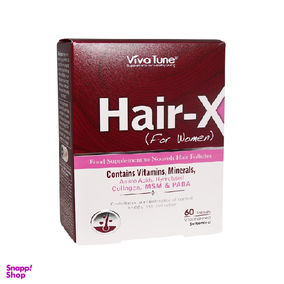 قرص هیر ایکس (Hair X) ویوا تیون تعداد 60 عدد