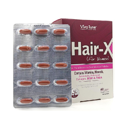 قرص هیر ایکس (Hair X) ویوا تیون تعداد 60 عدد