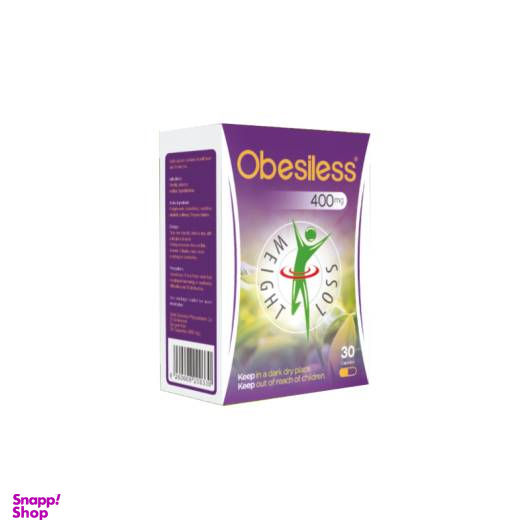کپسول کاهش وزن ابسی لس (Obesiless) شرکت داروسازی گیاه اسانس بسته 30 عددی