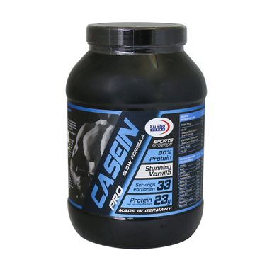 پودر کازیین پرو (Casein Pro) یورو ویتال طعم وانیلی حجم 1000 گرم