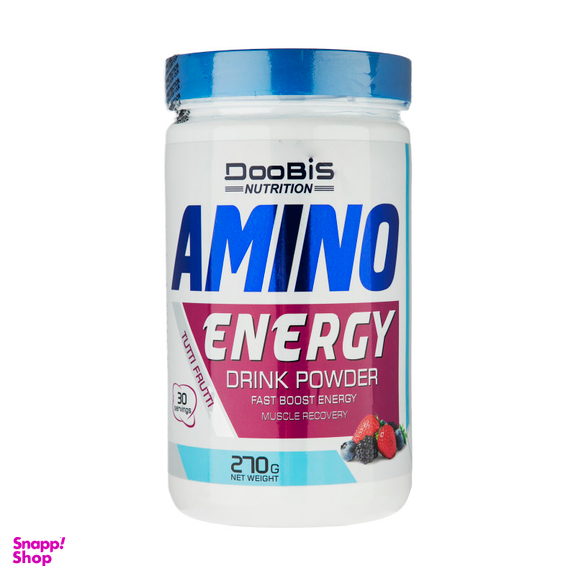 پودر آمینو انرژی طعم پانچ میوه وزن 270 گرم