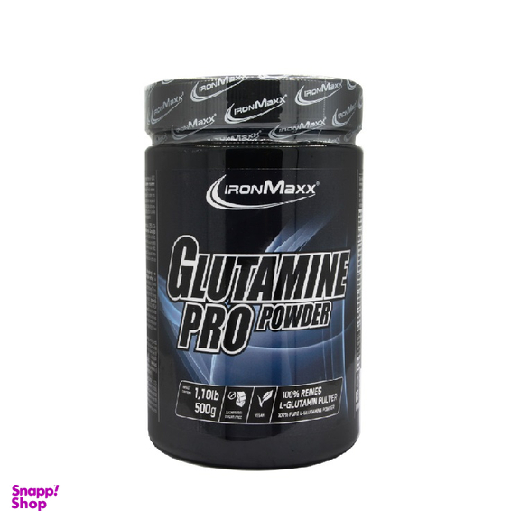 پودر گلوتامین پرو (Glutamine Pro) آیرون مکس حجم 500 گرمی
