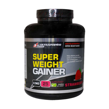 پودر سوپر ویت گینر اولترا پاور (Ultra Power Super Weight Gainer) پگاه طعم توت فرنگی حجم 2.5 کیلوگرم