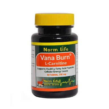 قرص وانابرن ال کارنیتین (Vana Burn L Carnitine) نورم لایف بسته 60 عدد