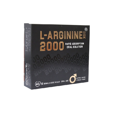 قرص ال آرژینین بی اس کی (L Arginine BSK) بنیان سلامت کسری طعم پرتقال بسته 10 عدد
