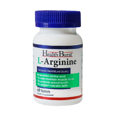 قرص ال آرژینین (L Arginine) هلث برست بسته 60 عدد
