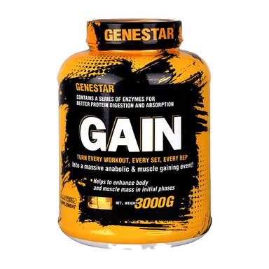 پودر گین (Gain) ژن استار طعم شکلات شیری حجم 3000 گرم