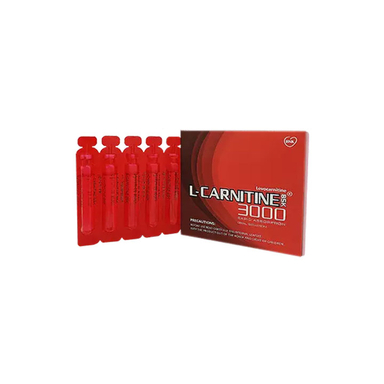 ویال خوراکی ال کارنیتین بی اس کی 3000 (L Carnitine BSK 3000) بنیان سلامت کسری بسته 10عددی