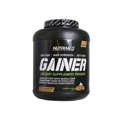 پودر گینر (Gainer) نوتریمد طعم کرم و بیسکوییت حجم 2270 گرم