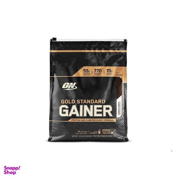پودر گلد استاندارد گینر (Gold Standard Gainer) اپتیموم نوتریشن طعم شکلات غلیظ حجم 4.6 کیلوگرم