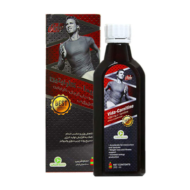 شربت ویدا کارنیتین (Vida Carnitine) سلامت گستر آرتیمان حجم 200 میلی لیتر
