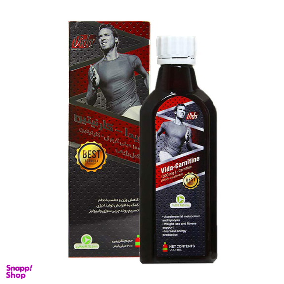 شربت ویدا کارنیتین (Vida Carnitine) سلامت گستر آرتیمان حجم 200 میلی لیتر