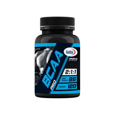 قرص بی سی ای ای (BCAA) یورو ویتال بسته 120 عدد