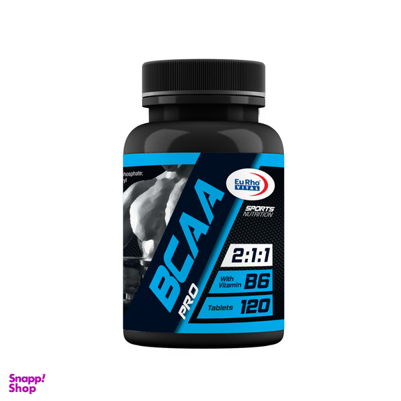 قرص بی سی ای ای (BCAA) یورو ویتال بسته 120 عدد