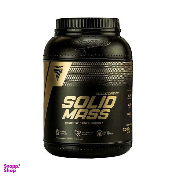 پودر سالید مس (Solid Mass) ترک نوتریشن طعم شکلاتی حجم 2000 گرم