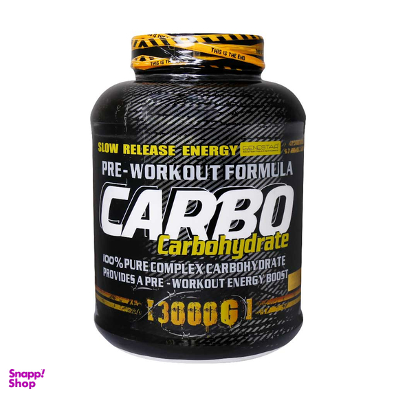 پودر کربو (Carbo) ژن استار طعم آناناس حجم 3000 گرم