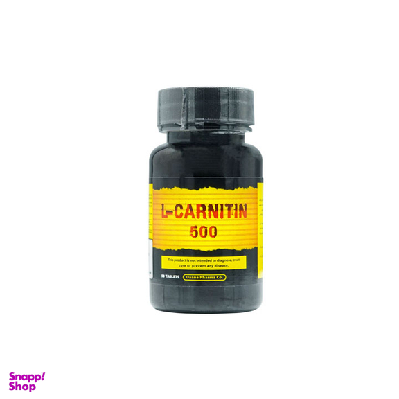 قرص ال کارنیتین (L Carnitin) داروسازی دانا بسته 50 عدد